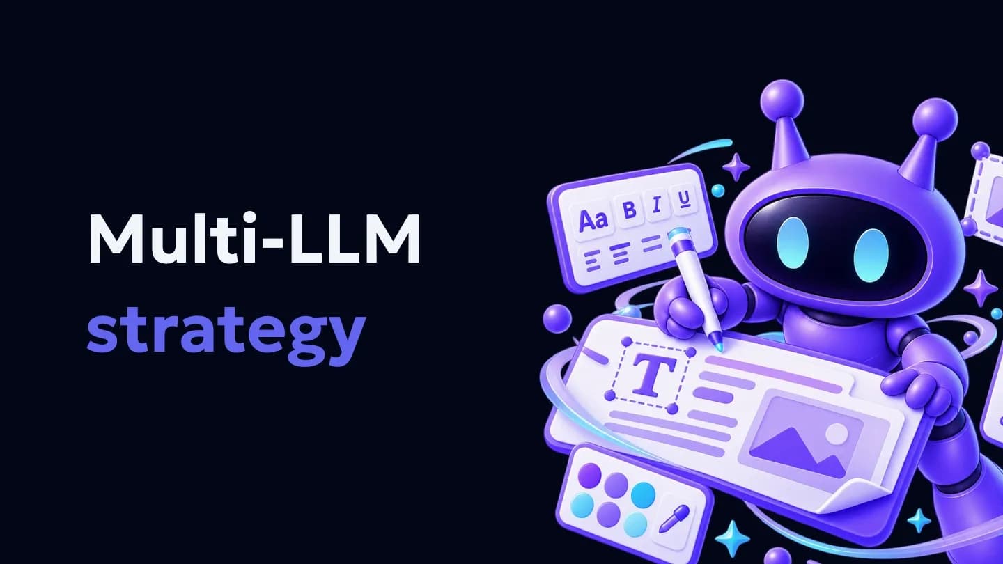 Multi-LLM strategy — Waibee blog cover